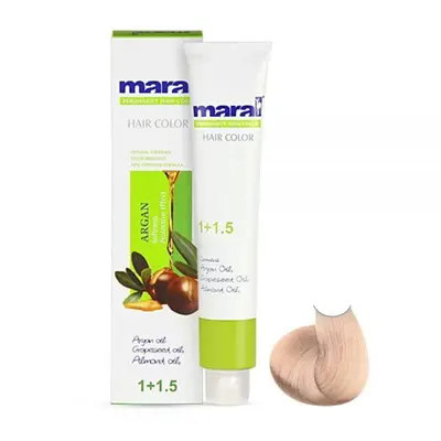 رنگ مو مارال با رنگ بلوند پلاتینه شماره 10.0، حجم 100 میلی‌لیتر سری طبیعی