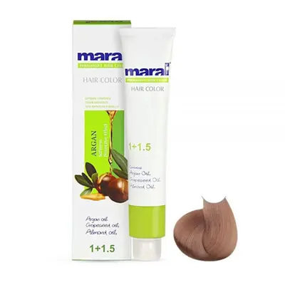 رنگ مو مارال با رنگ بلوند متوسط شماره 7.0، حجم 100 میلی‌لیتر سری طبیعی