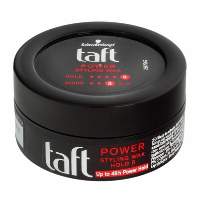 واکس مو تافت پاور استایلینگ شماره 5 مشکی 75 میلی لیتر 