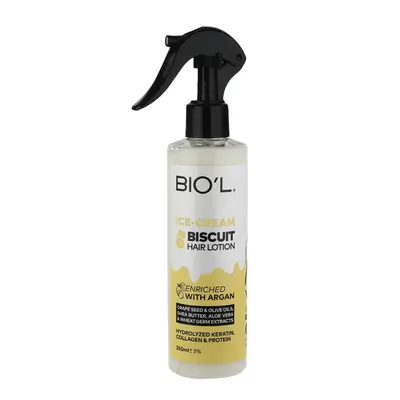 لوسیون مو بیول مدل Ice Cream Biscuit حجم 250 میلی لیتر