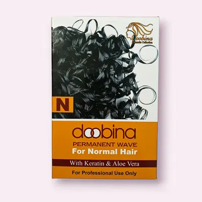 خرید محلول فر دائمی مو دوبینا حجم 200 میلی‌لیتر، با خاصیت تقویت و ترمیم کننده مجموعه 2 عددی