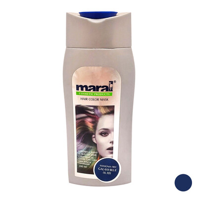 شامپو رنگساژ مارال شماره 6.10 حجم 200 میلی لیتر رنگ آبی کهکشانی