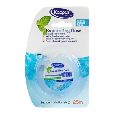 نخ دندان کاپوس اورال کر مدل پهن شونده با طعم نعنا