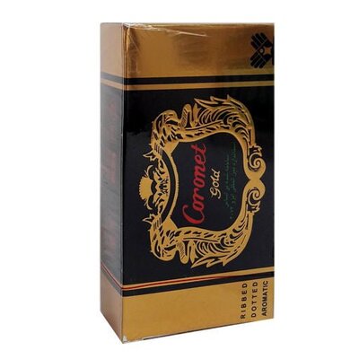 کاندوم کرونت مدل Golden بسته 12 عددی