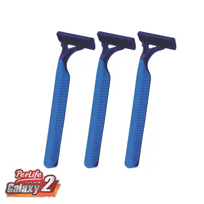 قیمت تیغ خود تراش پرلایف مدل Galaxy2 بسته 3 عددی