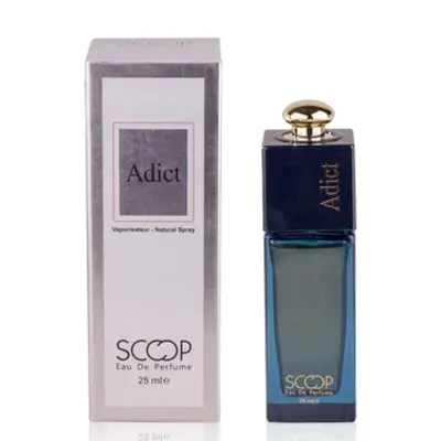 عطر جیبی زنانه اسکوپ مدل Adict حجم 25 میلی لیتر