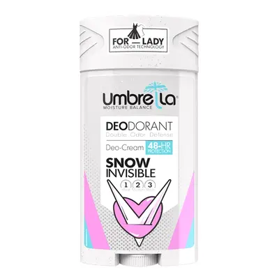 دئودرانت ضد تعریق زنانه آمبرلا مدل Snow حجم 90 میلی لیتر