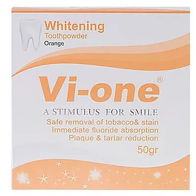 خرید پودر سفید کننده دندان وی وان مدل Orange