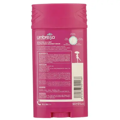 قیمت دئودرانت زنانه آمبرلا مدل Kiss Miss Invisible حجم 90 میلی لیتر