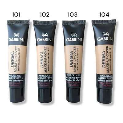قیمت کرم پودر مات گابرینی 24 ساعته مدل Derma با حجم 40 میل