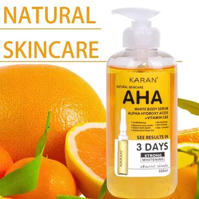 خرید سرم روشن کننده لنسیاد مدل AHA حجم 500 میلی لیتر