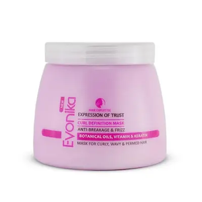 ماسک مو اوونیکا (Evonia) مدل Anti Frizz حجم 500 میلی لیتر