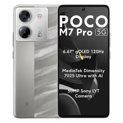 قیمت گوشی شیائومی Poco M7 Pro 5G ظرفیت 256 گیگابایت و رم 12 گیگابایت