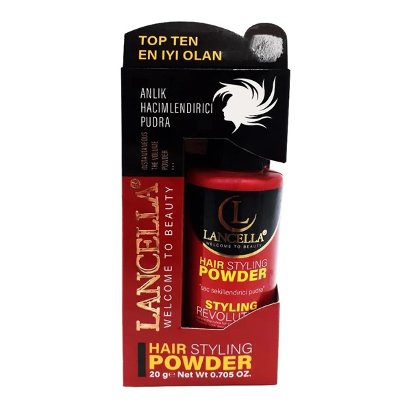 قیمت پودر حالت دهنده مو لنسلا مدل قرمز وزن 20 گرم