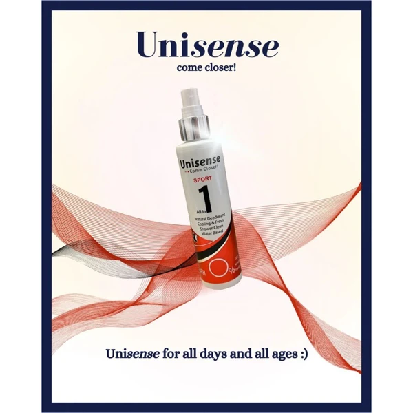 خرید اسپری بدن یونی سنس مدل SPORT حجم 160 میلی لیتر