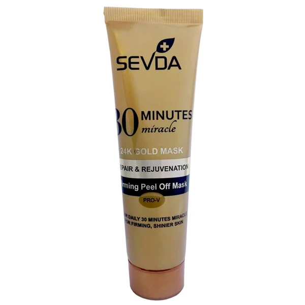 ماسک صورت طلایی سودا حجم 100 میلی لیتر