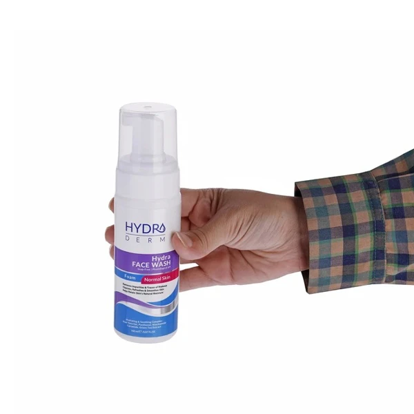 خرید فوم شستشو صورت هیدرودرم سازگار با پوست‌های حساس حجم 150 میلی لیتر