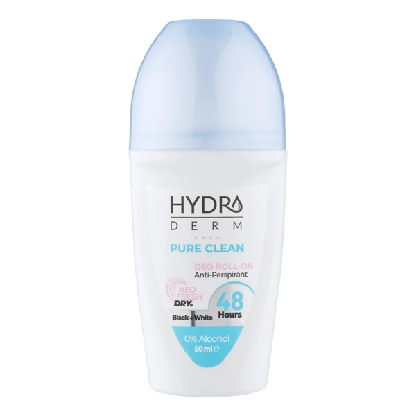رول ضد تعریق زنانه هیدرودرم مدل Pure Clean حجم 50 میلی لیتر