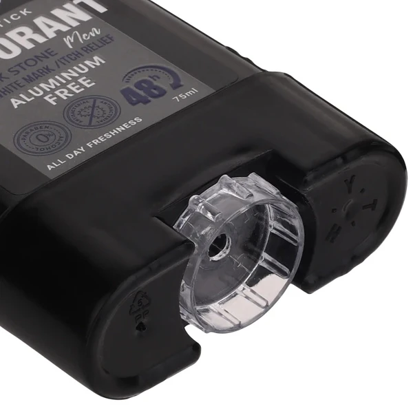 قیمت دئودورانت مردانه ایروکس مدل Black Stone حجم 75 میلی لیتر