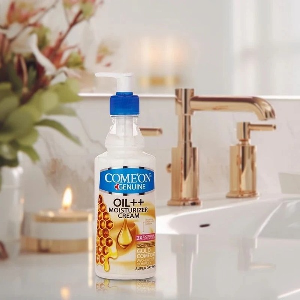 قیمت کرم مرطوب کننده صورت و بدن کامان مدل عسل مخصوص پوست خشک حجم 400 میلی لیتر