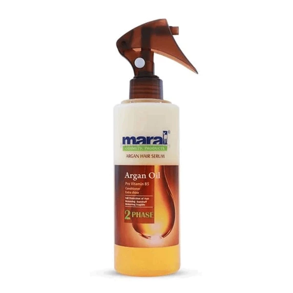 سرم مو دو فاز مارال روغن آرگان حجم 250 میلی لیتر