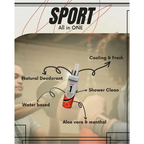 قیمت اسپری بدن یونی سنس مدل SPORT حجم 160 میلی لیتر