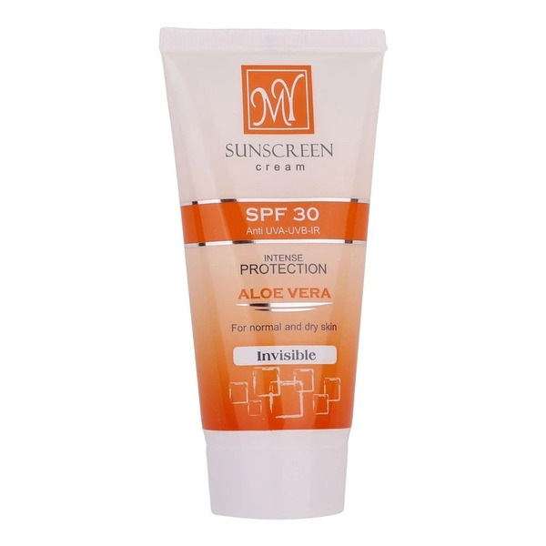 کرم ضد آفتاب بی‌رنگ مای SPF 30 مناسب پوست خشک و معمولی و حجم 50 میلی لیتر
