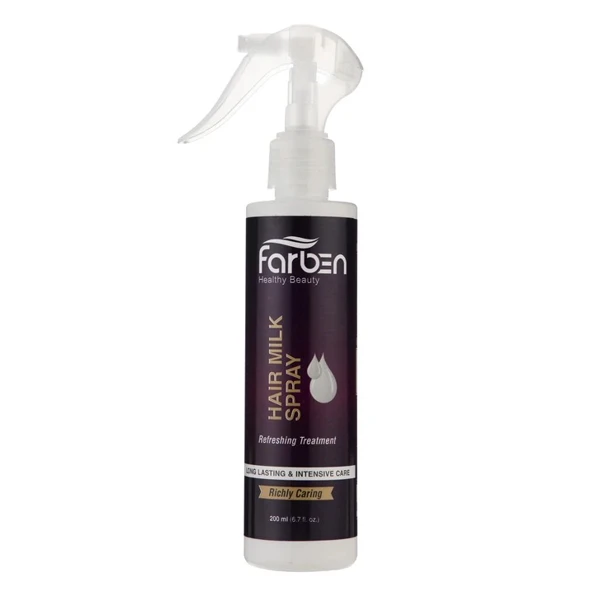 اسپری شیر مو فاربن حجم 200 میلی لیتر