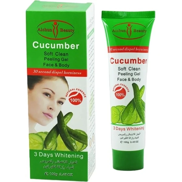 خرید کرم لایه بردار پوست آیچون بیوتی مدل خیار وزن 100 گرم