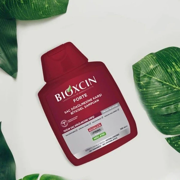 قیمت شامپو ضد ریزش بیوکسین BIOXCIN مدل Forte حجم 300 میلی لیتر