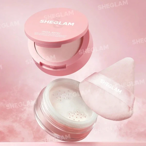 قیمت پودر تثبیت کننده آرایش شیگلم مدل INSTA READY رنگ Bubblegum