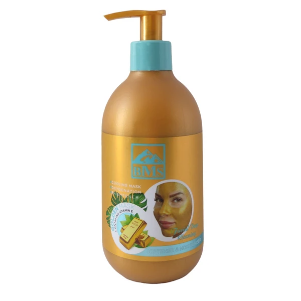 ماسک صورت طلایی BMS حجم 300 میلی لیتر