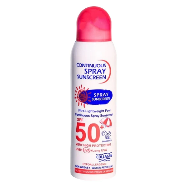 اسپری ضد آفتاب وکالی SPF 50 حجم 235 میلی لیتر