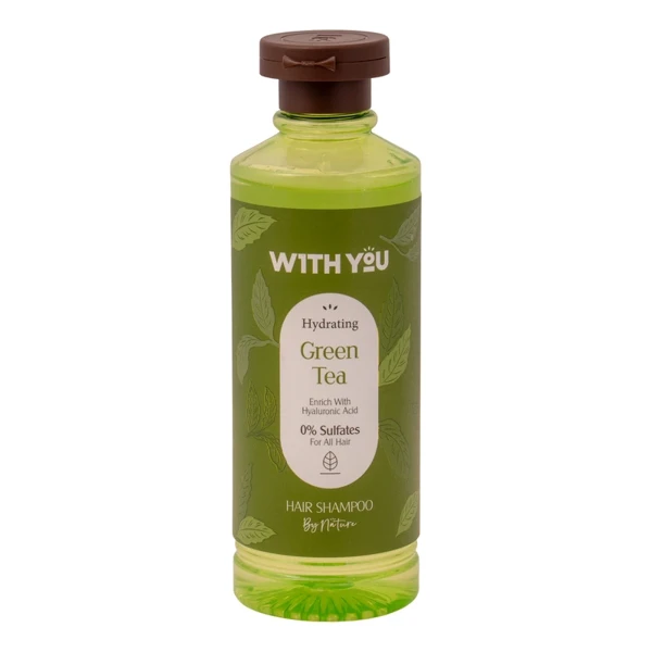 شامپو مو ویت یو مدل Green Tea حجم 300 میلی لیتر