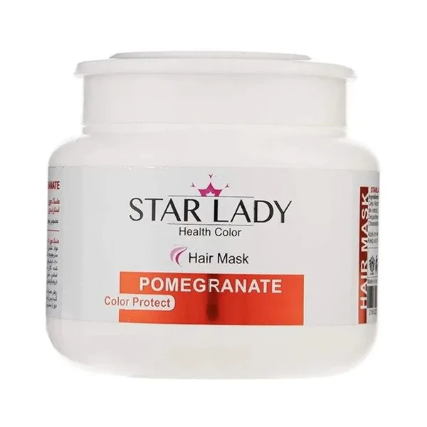 ماسک مو استار لیدی مدل Pomegranate حجم 500 میلی لیتر