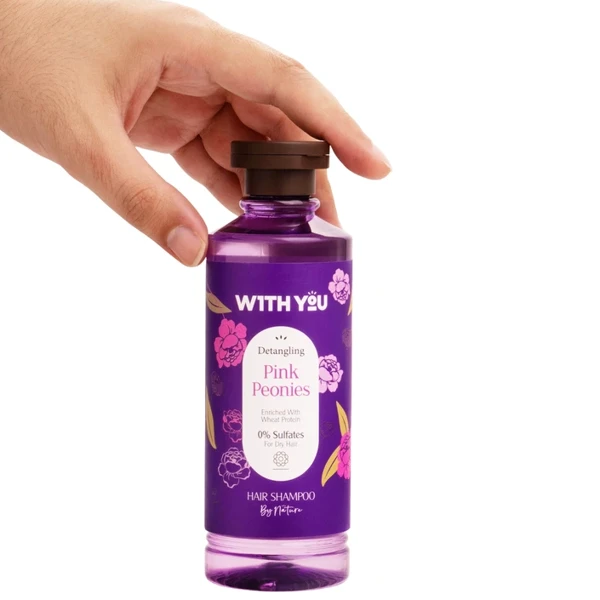 قیمت شامپو مو ویت یو مدل Pink Peonies مناسب موهای خشک و وزدار حجم 300 میلی لیتر