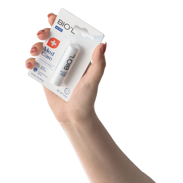 خرید بالم لب بی رنگ بیول مدل Med Care با SPF15 وزن 4.8 گرم