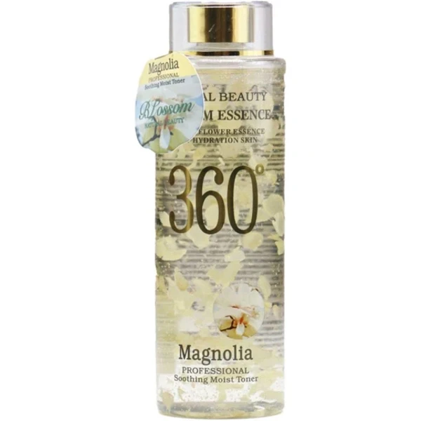 تونر پاک کننده آرایش صورت هپی لیدی 360 مدل Magnolia حجم 250 میلی لیتر