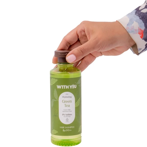 قیمت شامپو مو ویت یو مدل Green Tea حجم 300 میلی لیتر