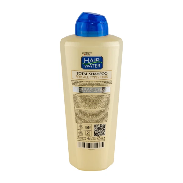 خرید شامپو کامان مدل Hair Water فاقد سولفات حجم 400 میلی لیتر