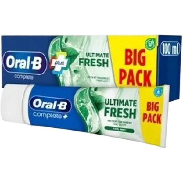 خمیردندان اورال بی مدل Ultimate Fresh حجم 100 میلی لیتر