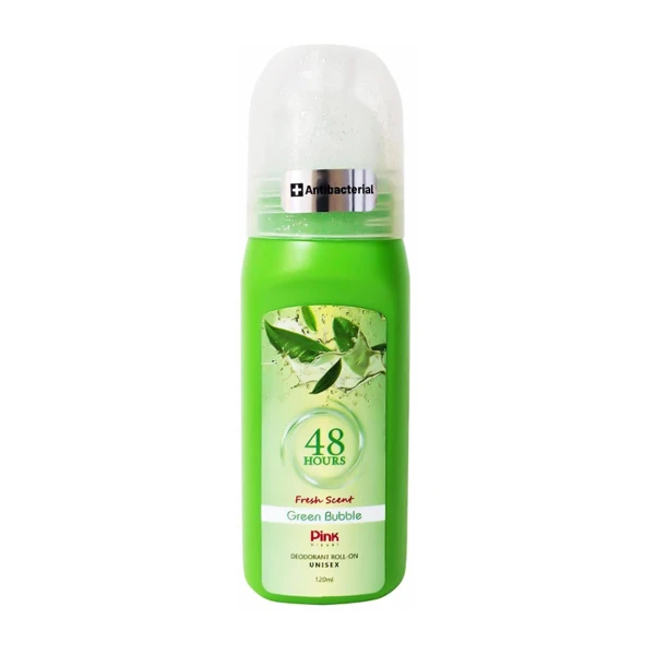 مام رول صدفی پینک ویژوال مدل Green Bubble حجم 120 میلی لیتر