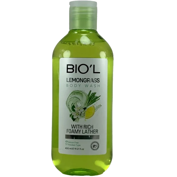 شامپو بدن بیول مدل Lemongrass حجم 400 میلی لیتر