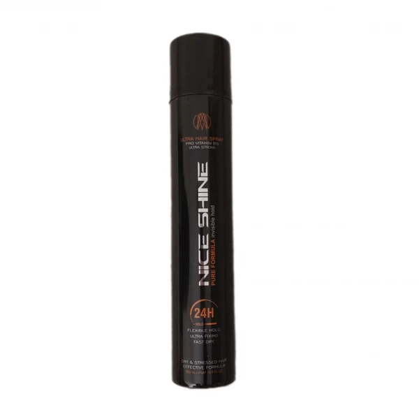 اسپری مو نایس شاین مدل ULTRA STRONG حجم 300 میلی لیتر