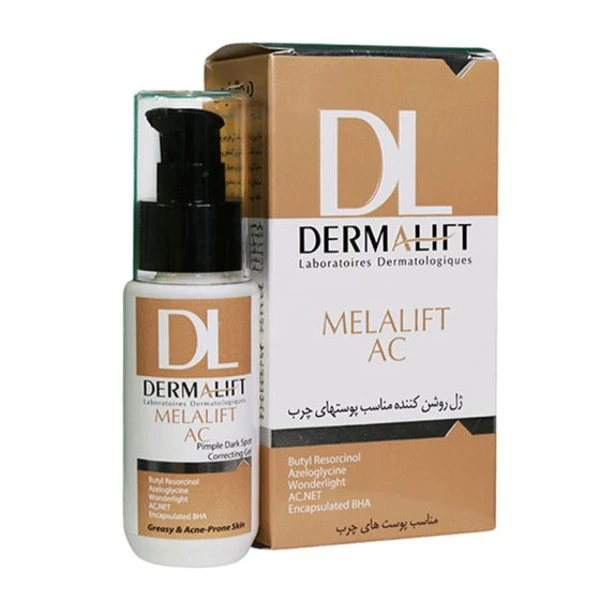 ژل روشن‌کننده درمالیفت مدل MELALIFT مناسب پوست چرب حجم 50 میلی لیتر