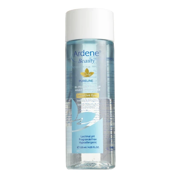 پاک کننده دو فازی آرایش چشم و لب آردن بیوتی مدل Soothing حجم 120 میلی لیتر