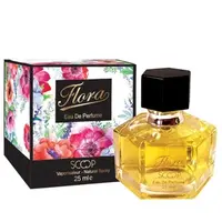 عطر جیبی زنانه اسکوپ مدل Flora حجم 25 میلی لیتر