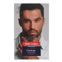 شامپو رنگ مو فاربن شماره 1.1 حجم 150 میلی لیتر رنگ مشکی تیره مجموعه 2 عددی