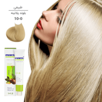 خرید رنگ مو مارال با رنگ بلوند پلاتینه شماره 10.0، حجم 100 میلی‌لیتر سری طبیعی