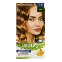 کیت رنگ مو زنانه  بیوتی شماره 7.0 رنگ بلوند